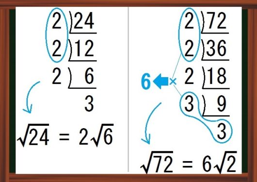中学数学 平方根 のコツ 素因数分解 ルートを簡単にする計算