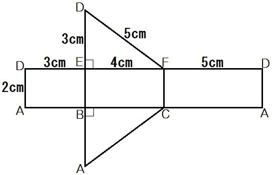 中学数学 空間図形 表面積の問題のコツ
