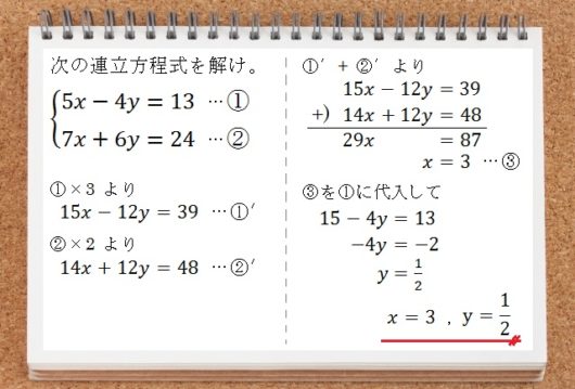 中学数学 連立方程式 の効果的な教え方 導入と指導上の注意点
